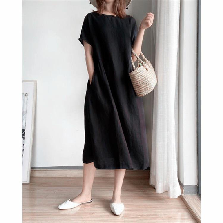 aakip™-🔥HOT SALE🔥 Japanese Style Linen Cotton Dress(50%OFF)