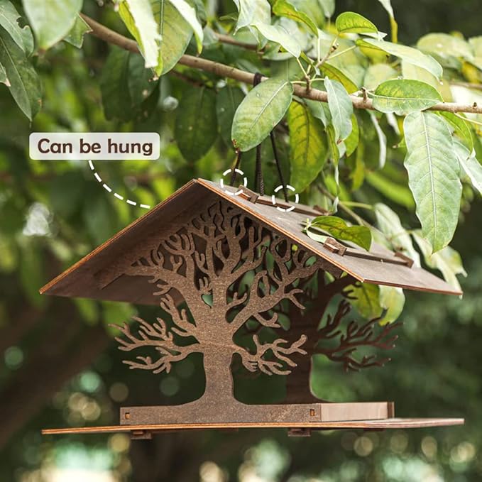 aakip™-☀️Last Day 48% OFF🌞Hanging Wood Bird Houses