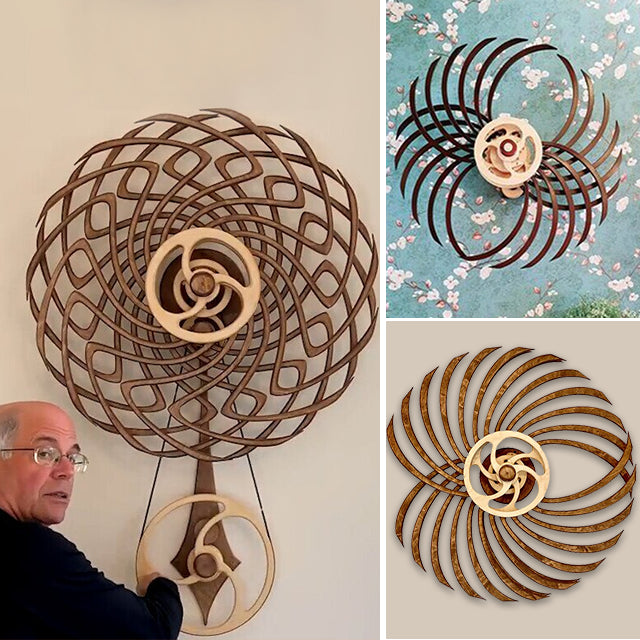 ❃🍂100% Handmade Kinetic Wooden Sculpture