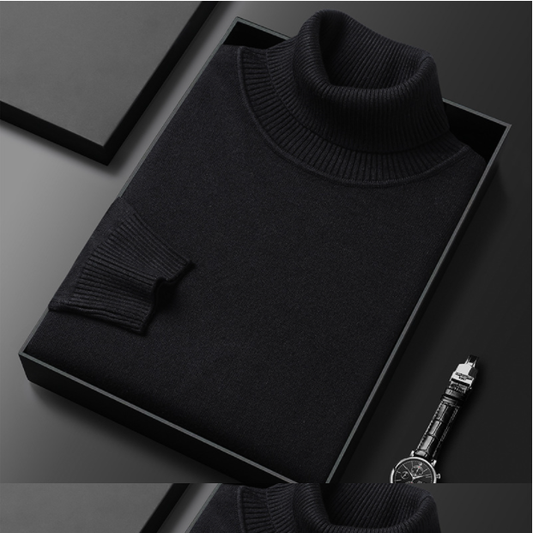 Men's Solid Color Premium Cashmere Sweater