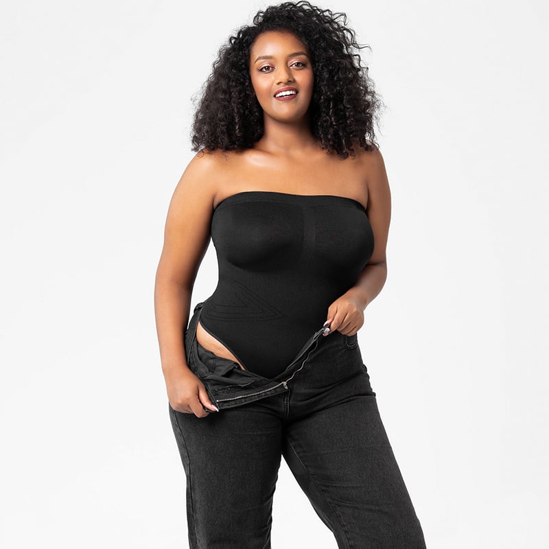 aakip™-Bodysuit Shapewear with Removable Strap