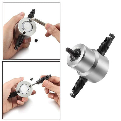 aakip™-Cutter Drill Attachment Double Head Metal Sheet