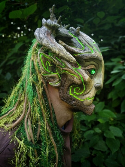 aakip™-Green Man Forest Spirit Mask Costume Accessories Masks