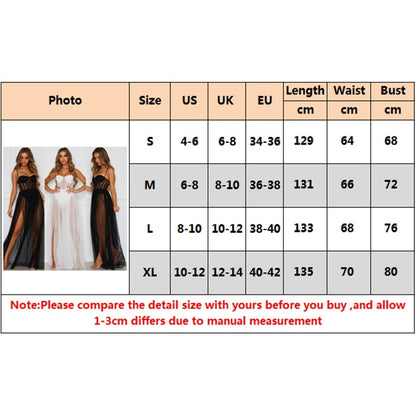 aakip™-Bohemian Vintage Sheer Long Dresses Summer Beach Party Party Long Dresses