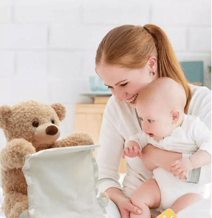 Smoothing the mood plush bear
