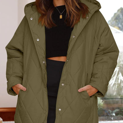 💖Women's Winter Trendy Lightweight Hooded Quilted Jacket