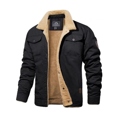 💞Men's Winter Jacket Sherpa Lined