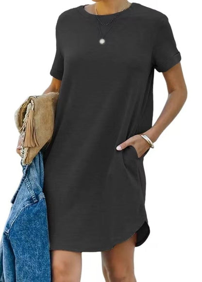 aakip™-Short Sleeve T-shirt Dress(Buy 2 Free Shipping)