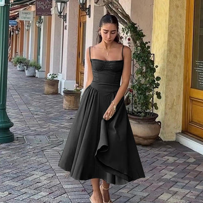 aakip™-Sleeveless Corset Fit Midi Dress(BUY 2 FREE SHIPPING)