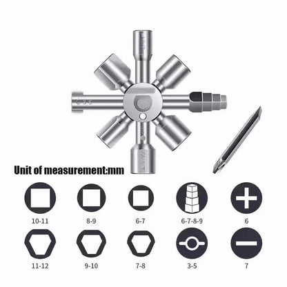 aakip™-[49% OFF]10 in 1 Cross Switch Key Wrench