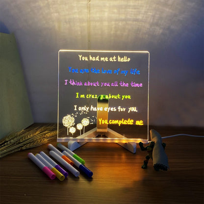 🎄 Christmas Gifts 49% OFF 🎄  - LED Note Board with Colors