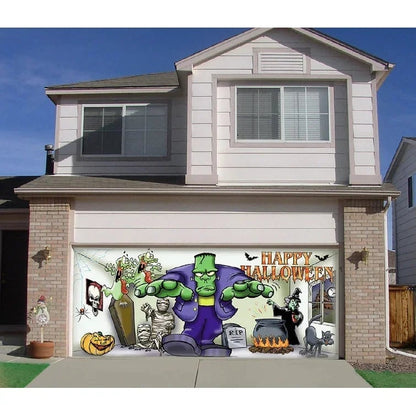 aakip™-Hot Sale-Halloween 2024 Garage Door Decoration
