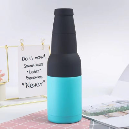 aakip™-Beer Bottle and Can Cooler with Beer Opener