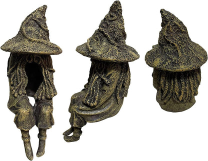 aakip™-Halloween Witch Ghoul Solar Energy Lamp