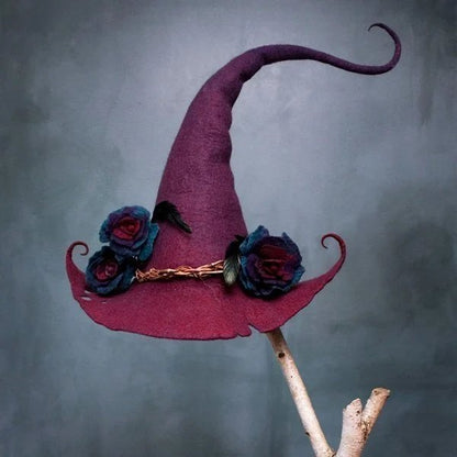 aakip™-Halloween Party Felt Witch Hats