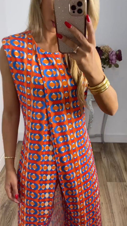 aakip™-New Arrival Abstract Printed Comfy Suit For Women