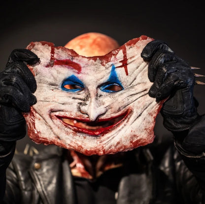 aakip™-☠️”Joker or Ghost Rider“ Mask--Tear-off type, With Movable Jaw