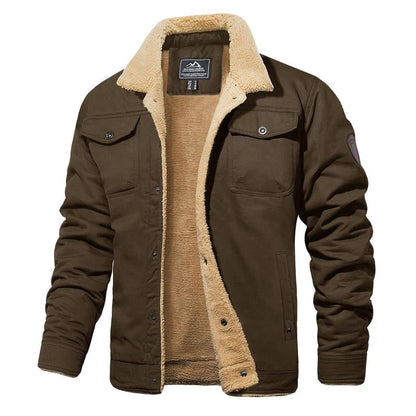 💞Men's Winter Jacket Sherpa Lined