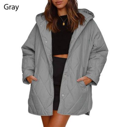 💖Women's Winter Trendy Lightweight Hooded Quilted Jacket