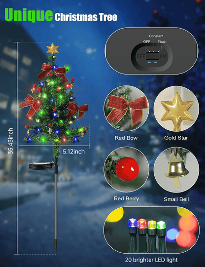 🎄Solar Christmas Trees Lights Outdoor Decoration Waterproof(BUY 3 FREE SHIPPING)