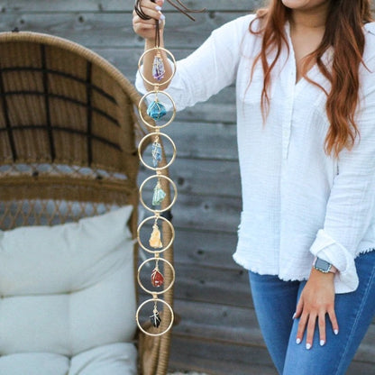 Last Day Promotion 49%💕7 Chakra Gemstone Wall Decor(Buy 3 Free Shipping)