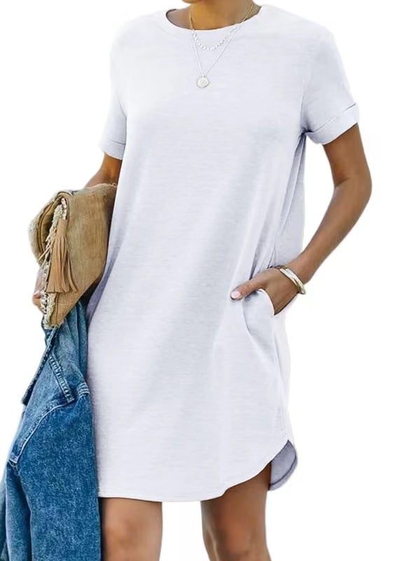 aakip™-Short Sleeve T-shirt Dress(Buy 2 Free Shipping)