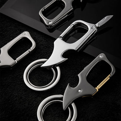 aakip™-🔥49% OFF🔥Multifunctional pendant bottle opener metal double ring key chain