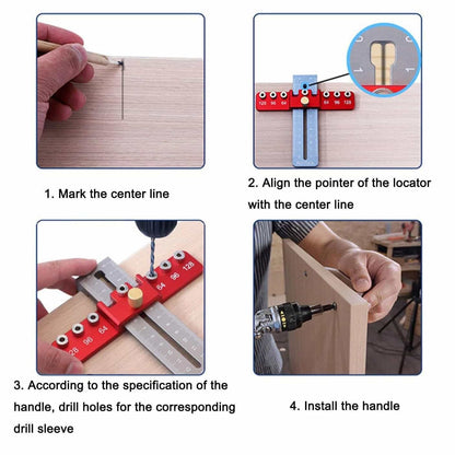 aakip™-[49% OFF]Handle Drilling Locator Hole Punch Tool