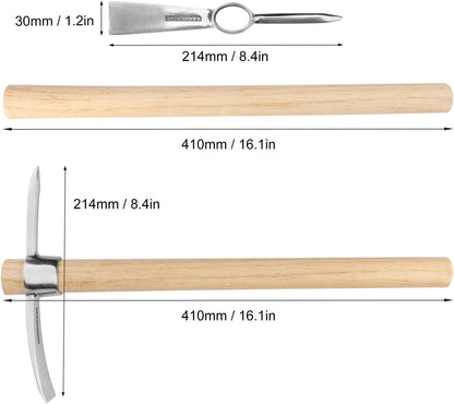 aakip™-Stainless Steel Pickaxe Double Headed Pickaxe