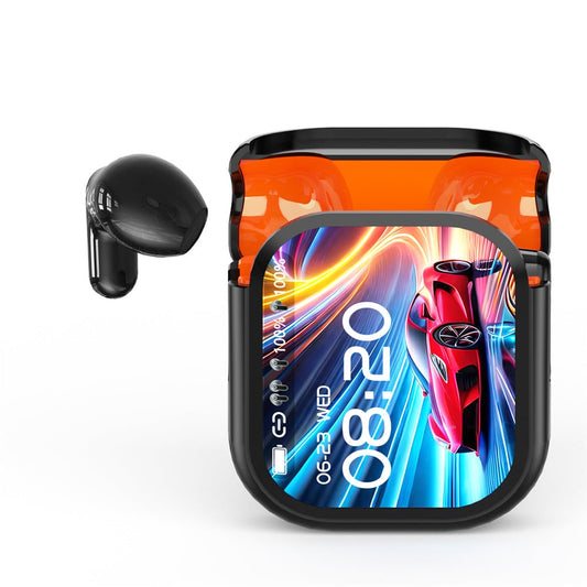 ⏰🔥 Bluetooth 5.4 Earphones LED Display High Fidelity Waterproof Wireless Earphones