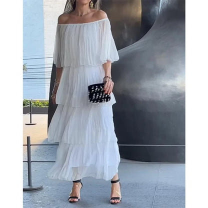 aakip™-Elegant chiffon cake long dress(buy 2 free shipping)