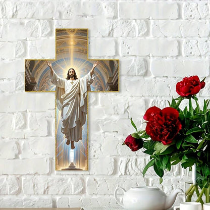 ❤️Vintage Wooden Jesus Christ Wall Cross✝️