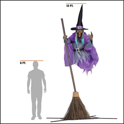 aakip™-💝  For Clearance, Lowest Price Ever✨12 ft. Flying Witch