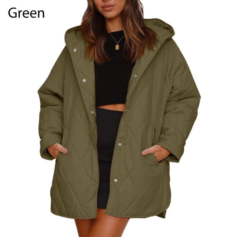 💖Women's Winter Trendy Lightweight Hooded Quilted Jacket