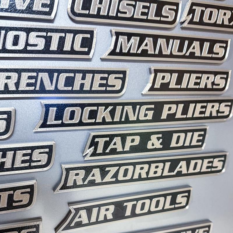 49% OFF This Week Promotions🎉🎉23 Pack of Magnetic Toolbox Labels🔩