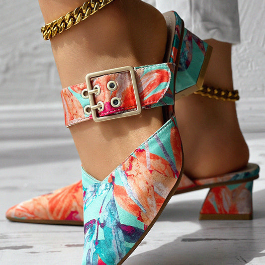 ❤️Women's Fashion Summer Printed Sandals