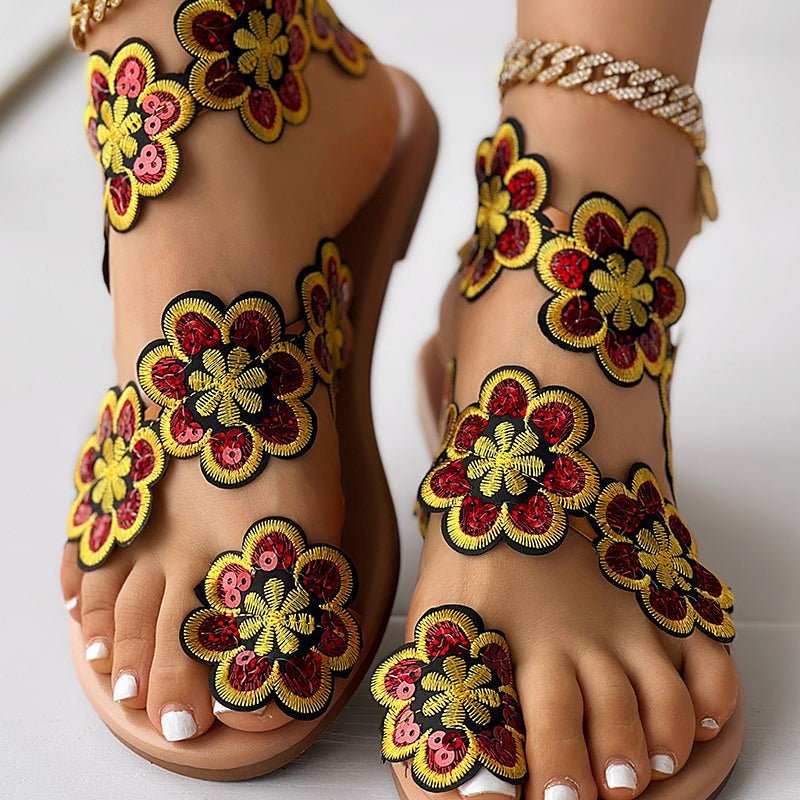 ❤️Women's Fashion Summer Printed Sandals