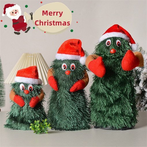 (Early Christmas Sale- 48% OFF) Dancing Christmas Tree Family