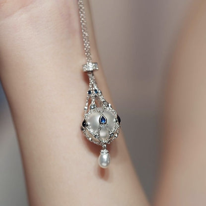aakip™- 49% OFF--Pearl & Gemstone Lavalier Pendant