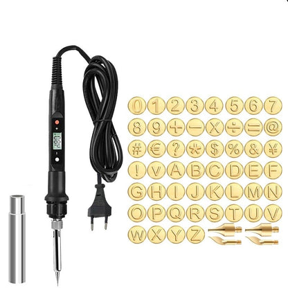 aakip™-🎁26 Letters Copper Mold —DIY Wood Burning/Carving Set