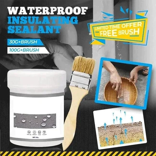 aakip™-🎊 -Waterproof Insulation Sealant Emulsion(Free Brush)