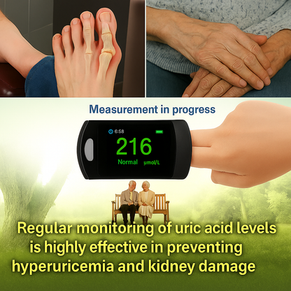 Non-Invasive Blood Glucose Monitor — 5-Second Readout | 99% Accuracy 8-1