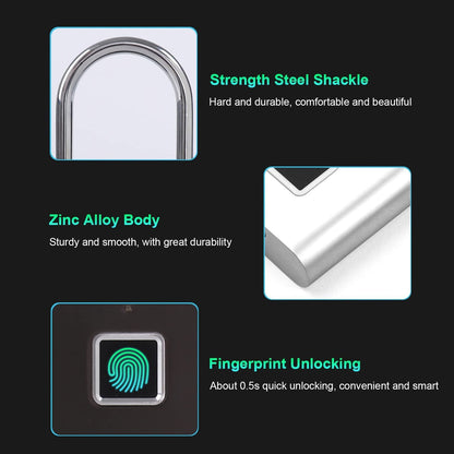 aakip™-🔒Smart Fingerprint Padlock (Model SY11 and Model M01)