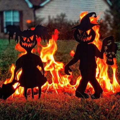 aakip™-👻Cute and Unique Ghost Zombies - Halloween Yard Decor Metal  Art👻