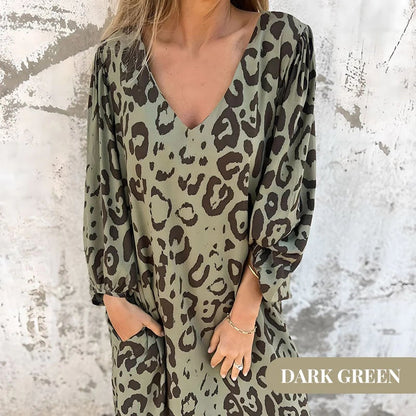 💖Safari Chic Leopard Dress