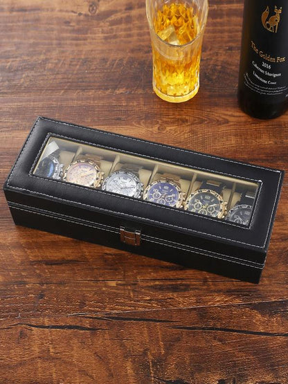 ✨🔥Men's Business Round Dial Analog Quartz Watch Storage Bbox