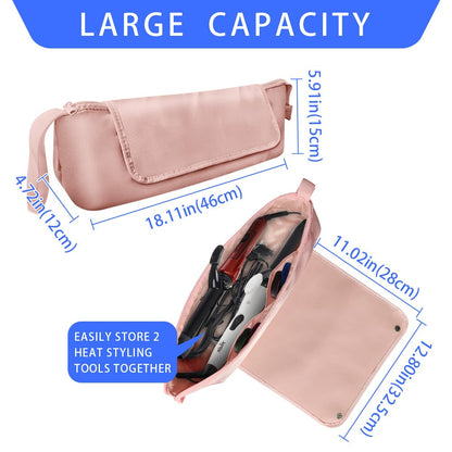 aakip™-Hair Tools Travel Bag and Heat Resistant Mat