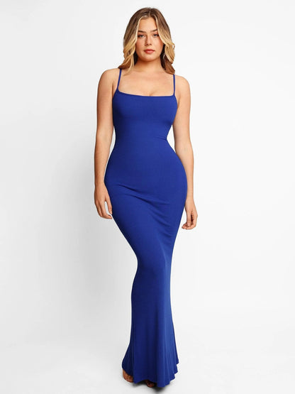 aakip™-Built-In Shapewear Modal Soft Lounge Dresses