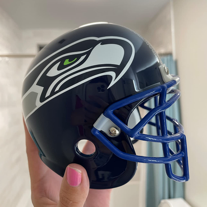 aakip™-NFL Rotating Levitating Hover Helmet With LED Lighting & Hover Football With Bluetooth Speaker