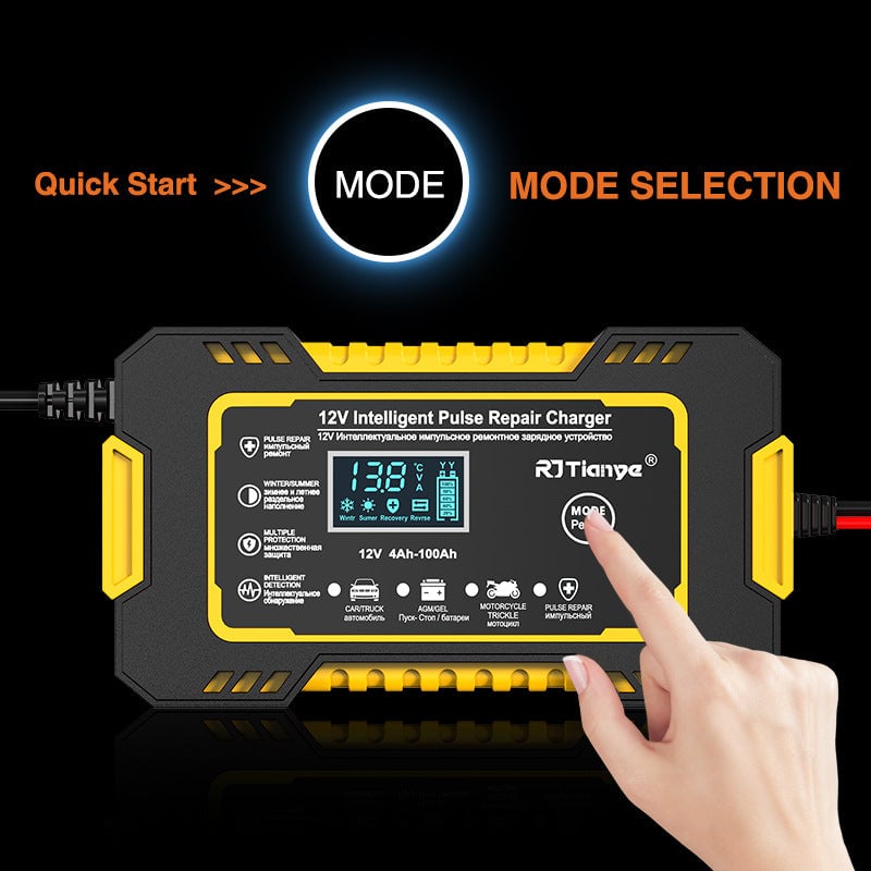 aakip™-Smart Charger For Vehicle Batteries